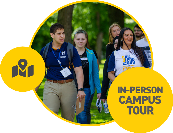 In-person Campus Tour - Book a tour now